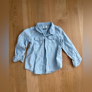 Old Navy Light Blue Chambray Shirt